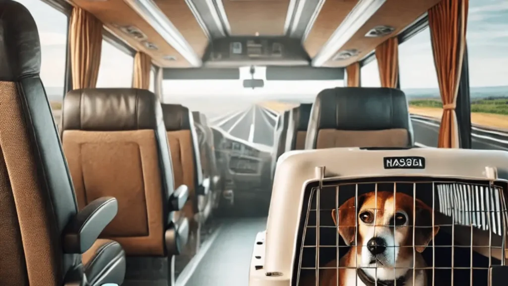 Viajar de ônibus com cachorro